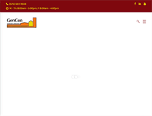 Tablet Screenshot of genconcorp.com